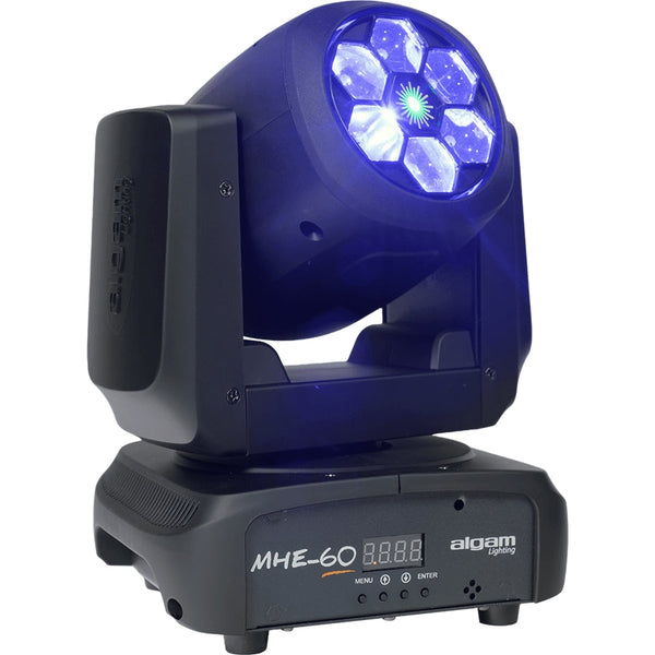ALGAM LIGHTING MHE60 WASH Testa Mobile 60W + Laser
