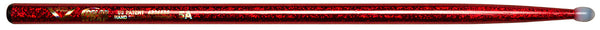 VCR5AN ''Color Wrap Los Angeles 5A Red Sparkle Nylon'' - L: 16'' | 40.64cm  D: 0.570'' | 1.45cm - American Hickory