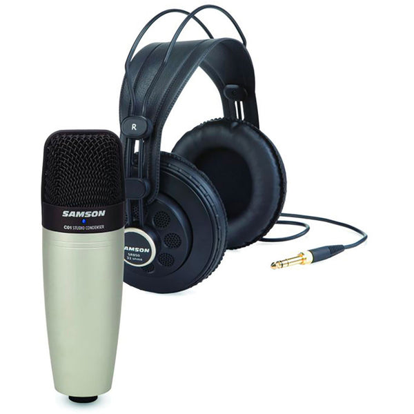 C01/SR850 - Bundle Microfono a Condensatore Cardioide + Cuffie semi-open