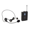 RADIOMIC. TRUE DIVERSITY UHF DOPPIO SOUNDSATION WF-U2300PP 2 TX TASC+HEADSET 823-832MHz