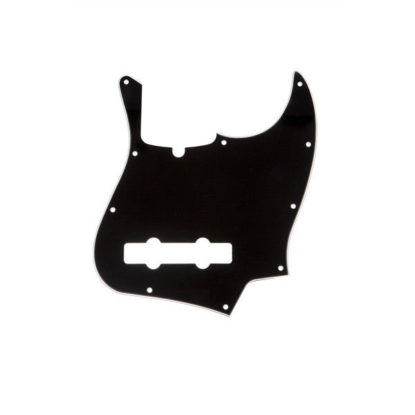 Fender Parts Pickguard 5-String Jazz Bass 10-Hole Mount Black, 3-Ply 0063313000