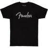 T-shirt Fender Spaghetti Wavy Checker Logo Black, S 9192411306