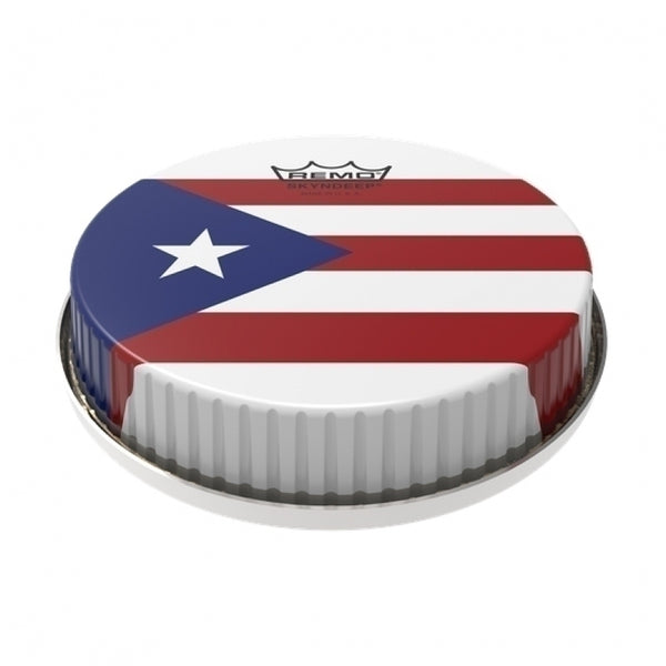 23Remo - Pelle R-Series Low Collar da Bongo 7.15 - Skyndeep Puerto Rican Flag