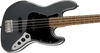 SQUIER Affinity Series™ Jazz Bass® Laurel Fingerboard Black Pickguard Charcoal Frost Metallic