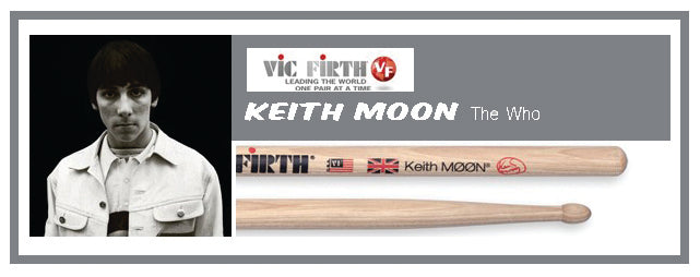 @VicFirth - Keith Moon