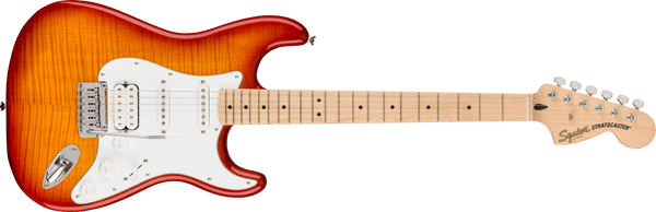 SQUIER Affinity Series™ Stratocaster® FMT HSS Maple Fingerboard White Pickguard Sienna Sunburst
