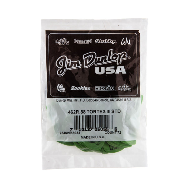 462R Tortex III Green .88