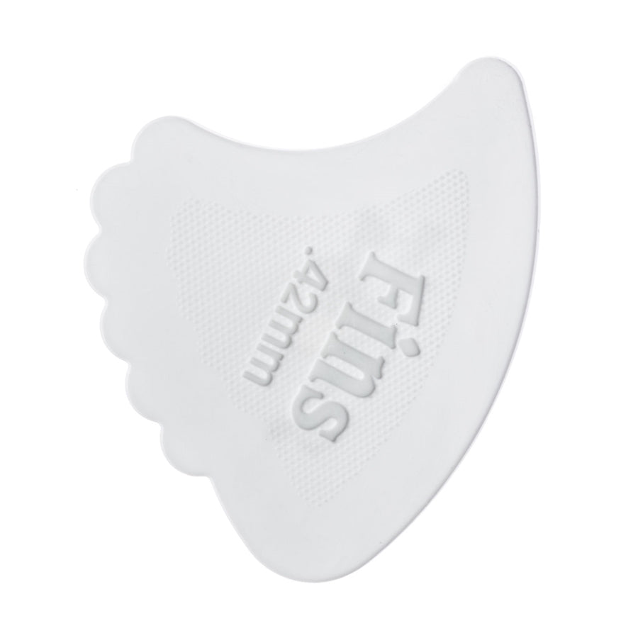 444R.42 Nylon Fin White .42mm