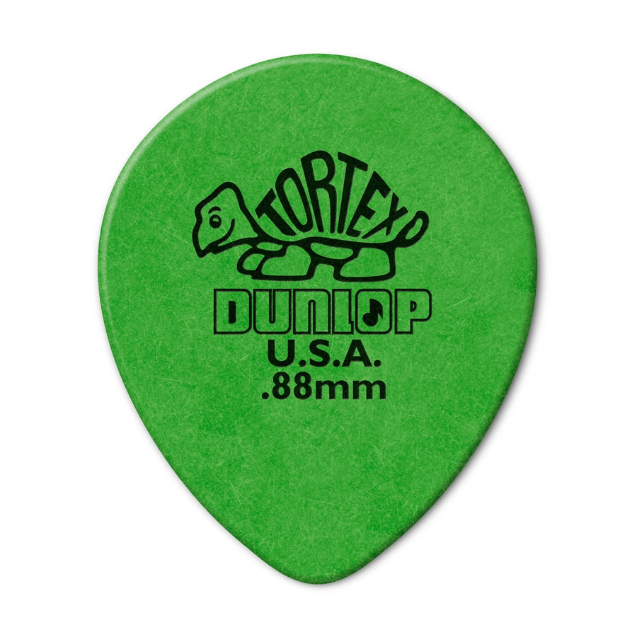 413R Tortex Tear Drop Green .88