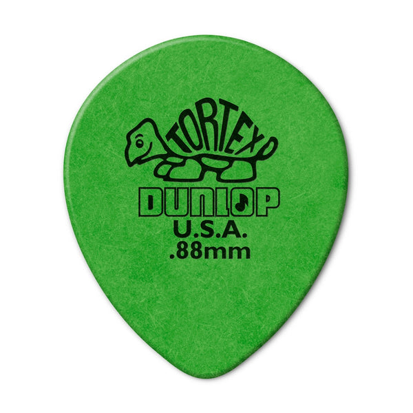 413R Tortex Tear Drop Green .88