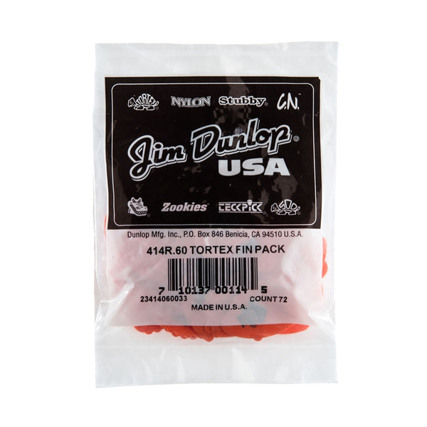 414R Tortex Fin Orange .60