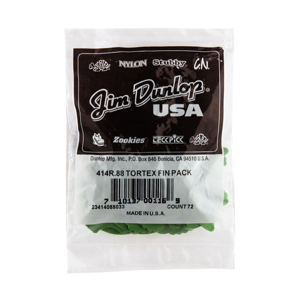414R Tortex Fin Green .88