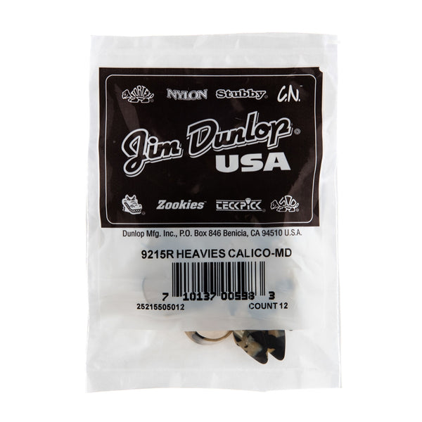 9215R CALICO MEDIUM - BAG 12 PLETTRI