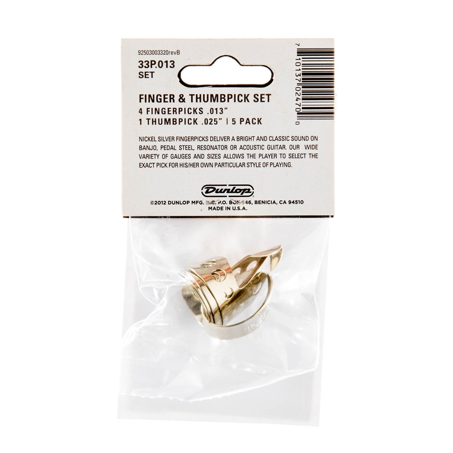 33P N/S 4FINGER & 1THUMB .013 - PLAYER'S PACK 5 PLETTRI