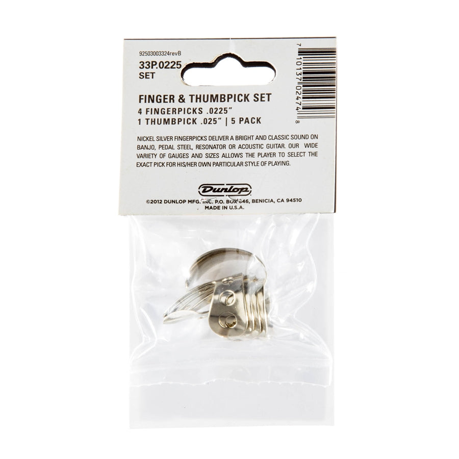 33P N/S 4FINGER & 1THUMB .0225 - PLAYER'S PACK 5 PLETTRI