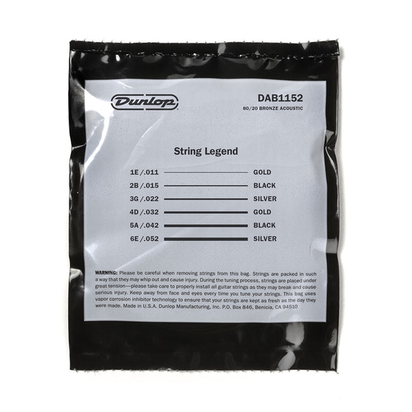 DAB1152 Acoustic 80/20 Bronze