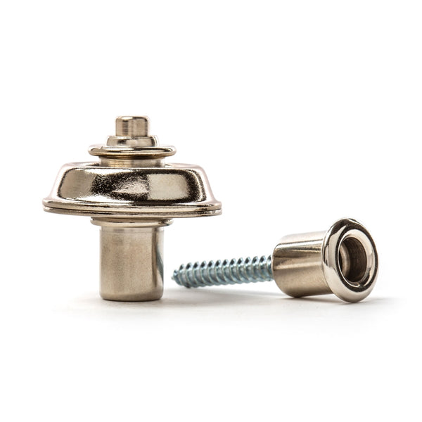 SLS1401N Straplok Flush Mount Strap Retainer System, Nickel