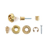 SLS1402BR Straplok Flush Mount Strap Retainer System, Brass