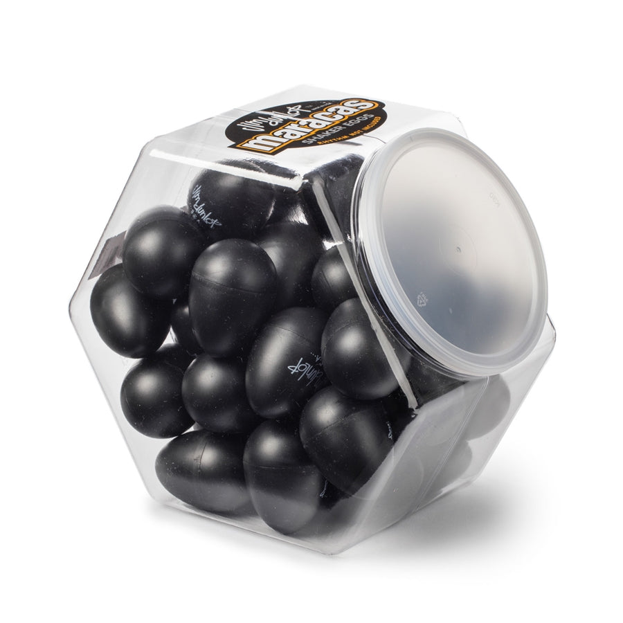 9103 Black Shaker Egg - DISPLAY