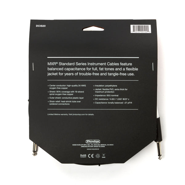 DCIS20 Cavo strumento Standard