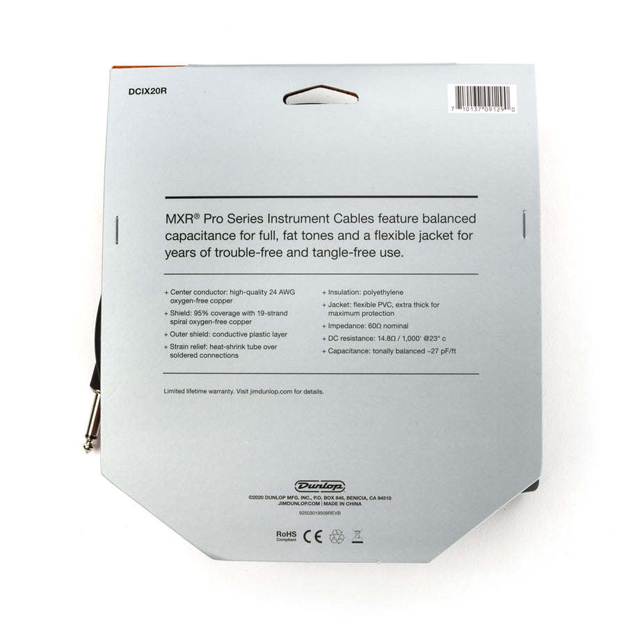 DCIX20R Cavo strumento Pro series