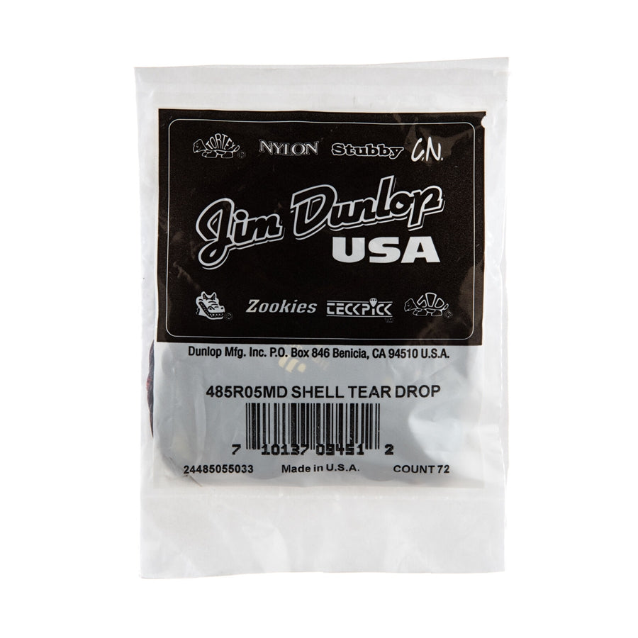 485R-05MD Celluloid Teardrop, Shell Medium Refill Bag/72