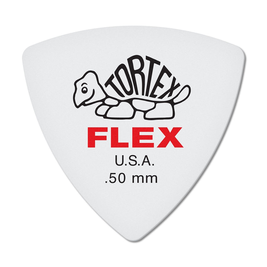 456P.50 Tortex Flex Triangle .50 mm Pack/6