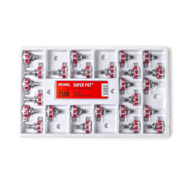 DSP250SBU Super Pot 250K Split Shaft, Tray 25