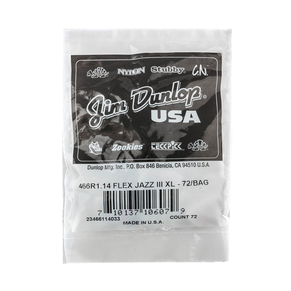 466R114 Tortex Flex Jazz III XL 1.14 mm Bag/72