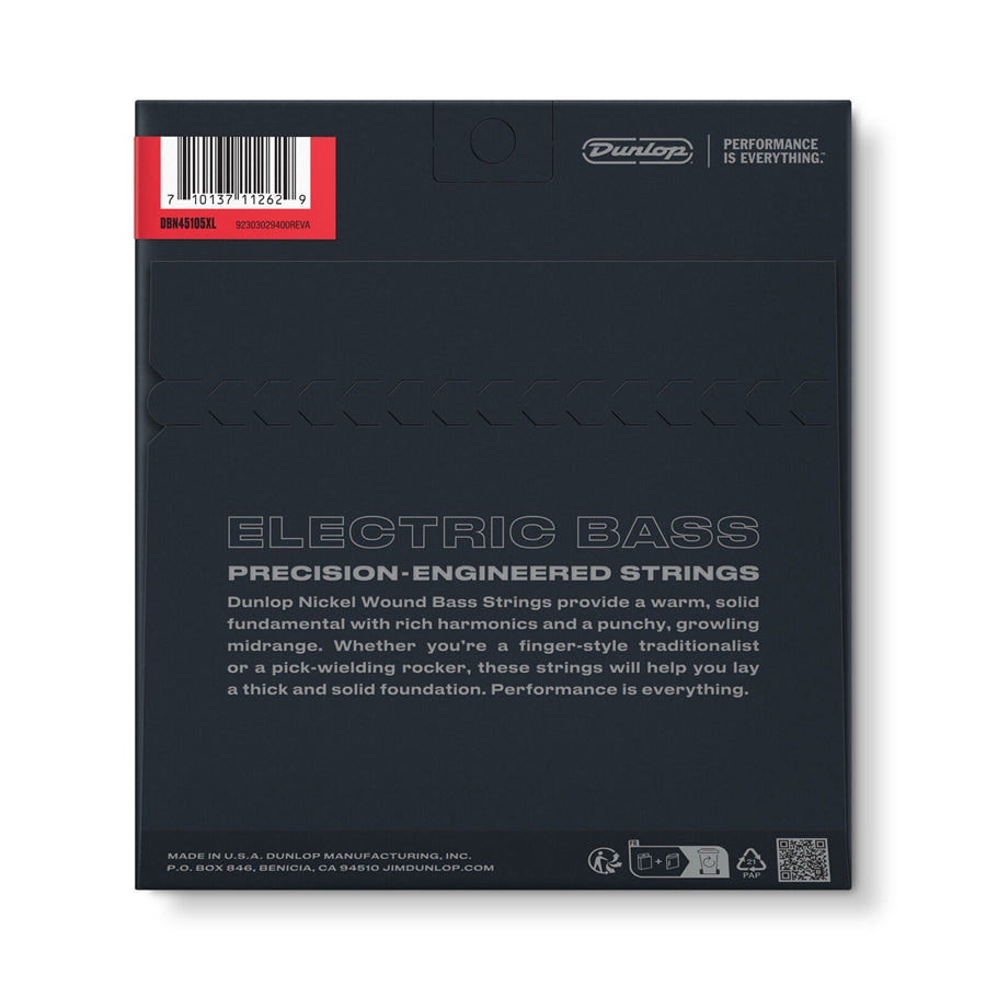 DBN45105XL Nickel Wound Extra Long 45-105 4/Set