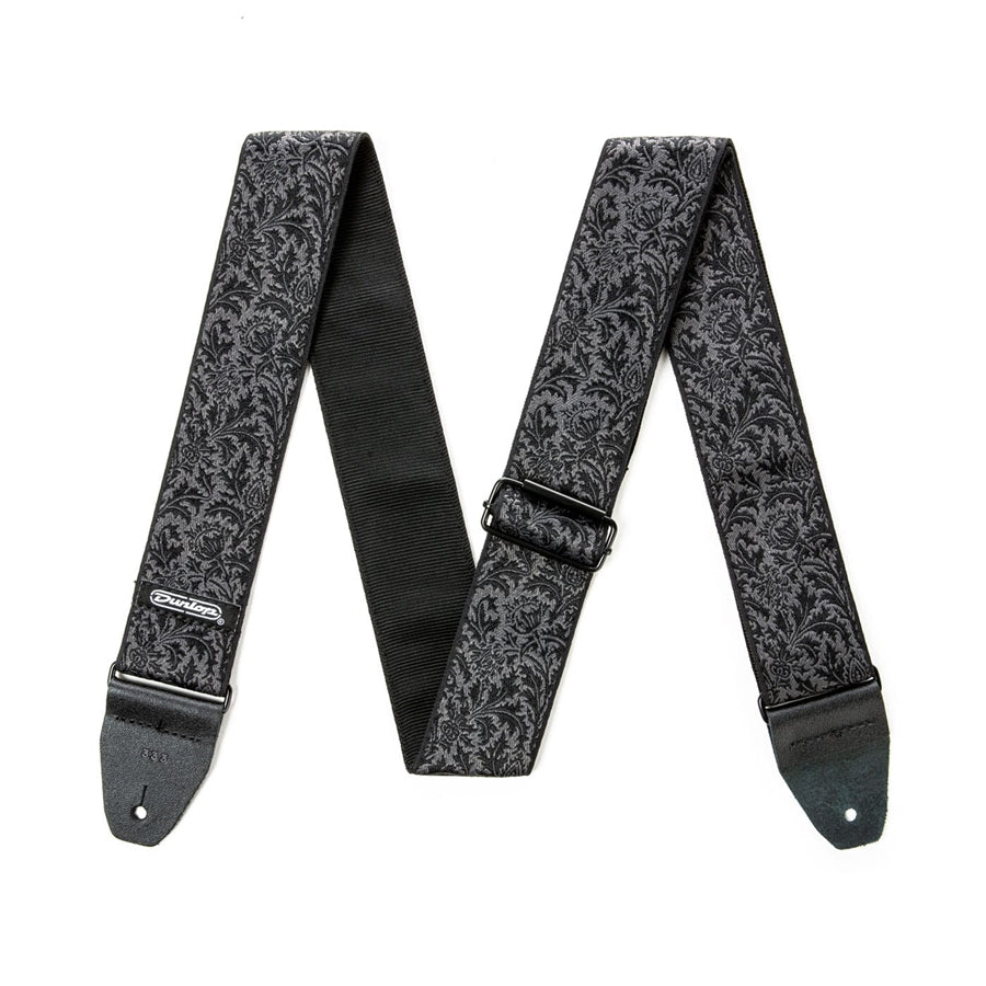 D6714 Tracolla Jacquard Black Thistle