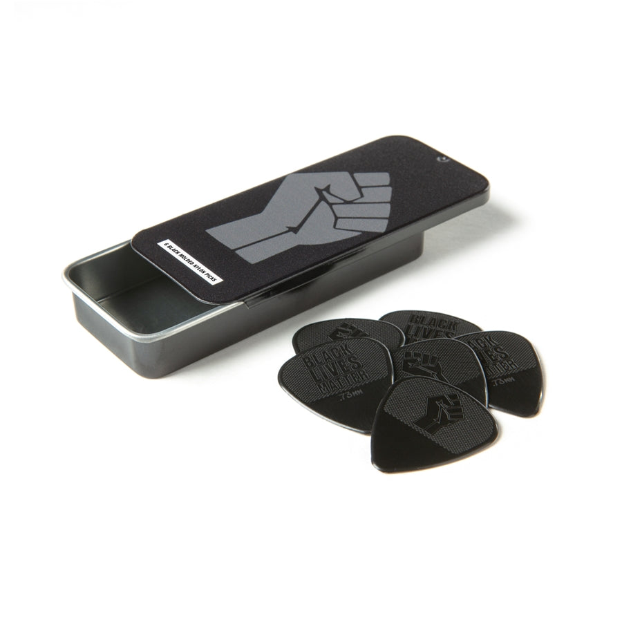 BLMT01 Black Lives Matter Nylon .73 Pick Tin