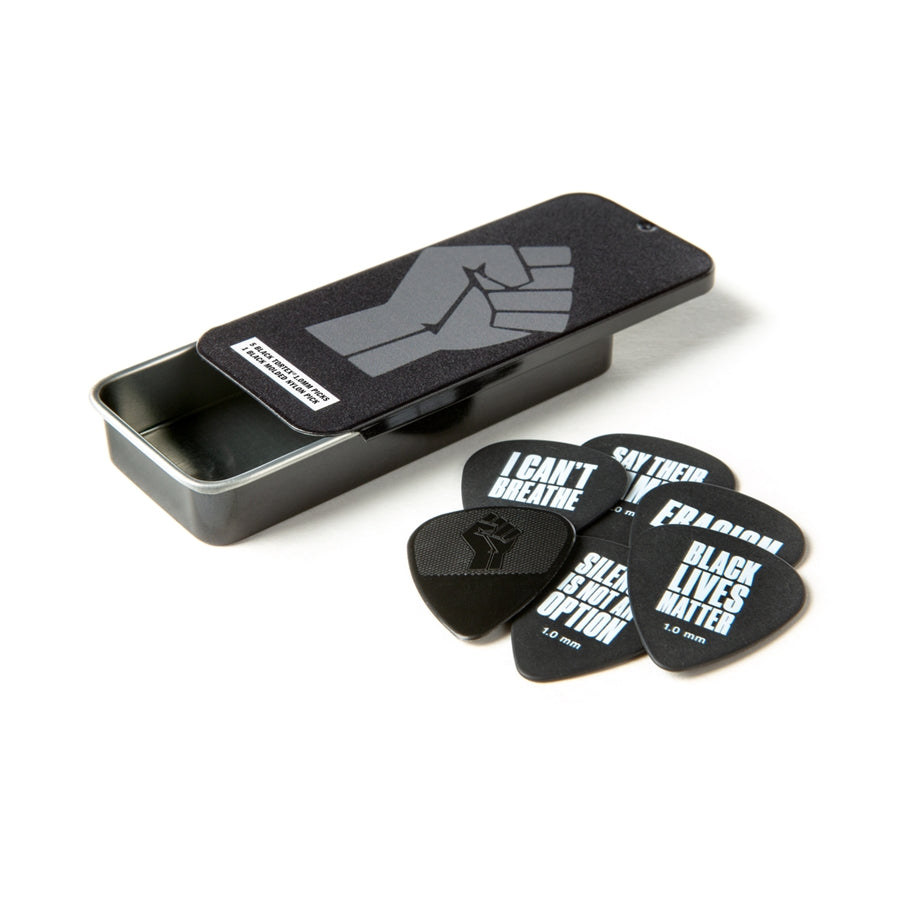 BLMT04 Black Lives Matter Tortex 1.0 Pick Tin