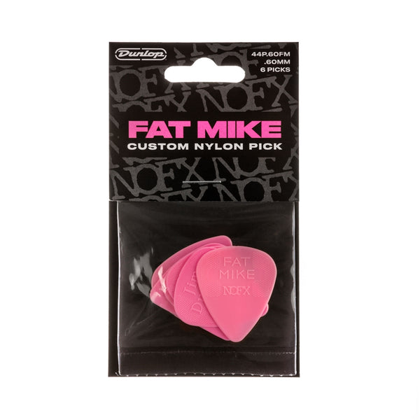 44P060FM Fat Mike Custom Nylon Pick 6pc