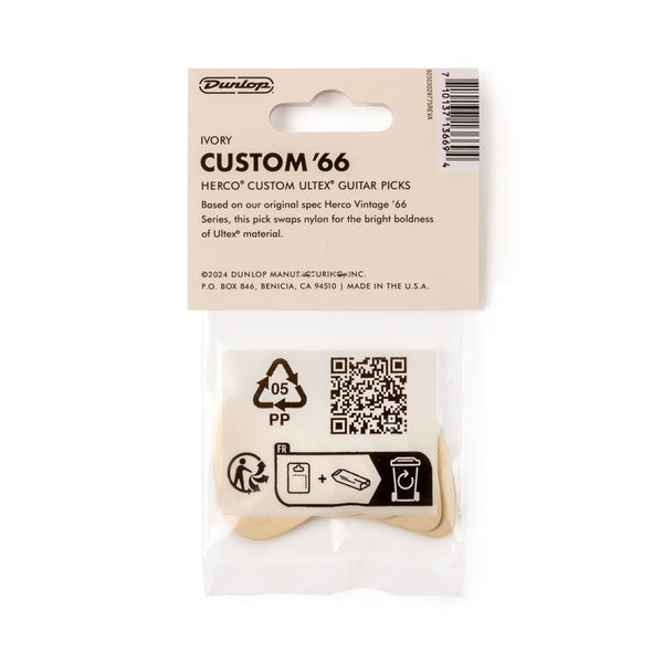 Herco HEV211U66P Custom '66 Ultex Heavy Player's Pack/6