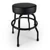 Tone on Tone Black Barstool