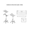 QL/400 Supporto per Mixer
