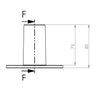 SC/235 Flangia in alluminio per speaker