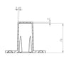SC/235 Flangia in alluminio per speaker