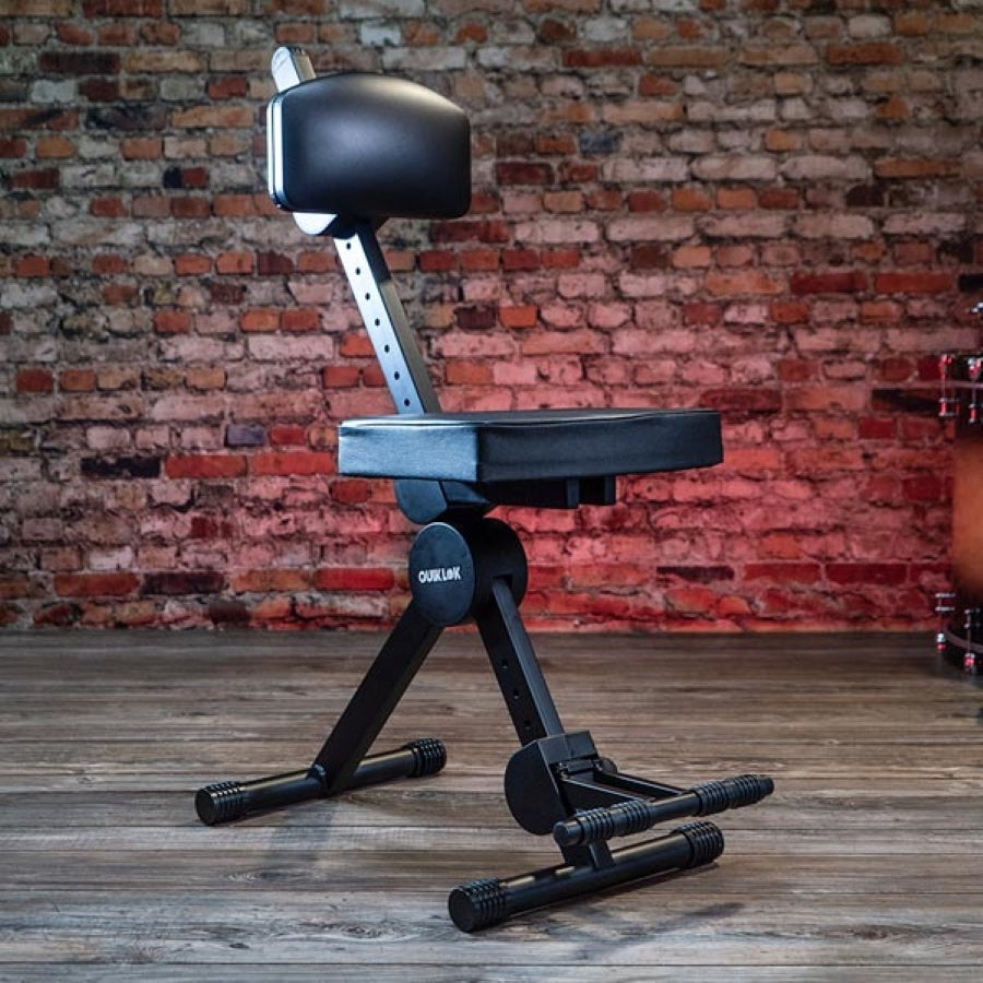 DX/749 Sgabello con Schienale e Poggiapiedi