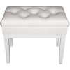 PB/106 WH L Panca in Legno per Pianoforte
