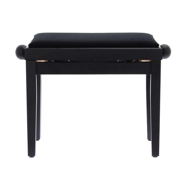 PB/010 BK S Panca Nero Satinato per Pianoforte