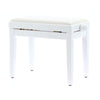 PB/100 WH L Panca Bianco Lucido per Pianoforte