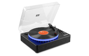 RP162LED Record Player LED Btout Blk