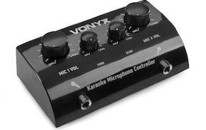 AV430B Karaoke Microph. Contr.Blk