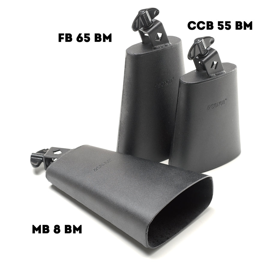 MB 8 BM Mambo Cowbell Global Nero Opaco