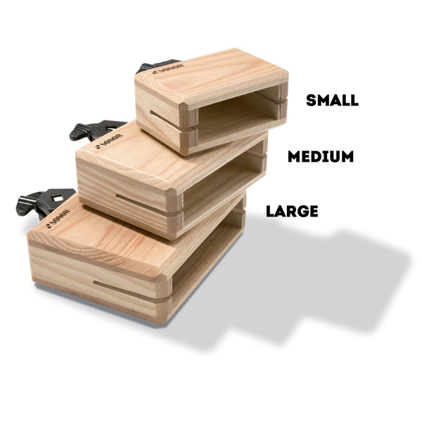 WB M Wood Block Temple Medium