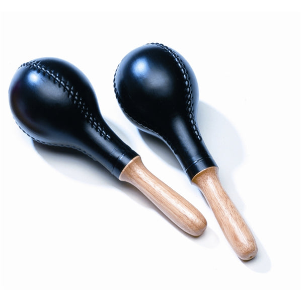 GMP Maracas in plastica e legno Global - Nero