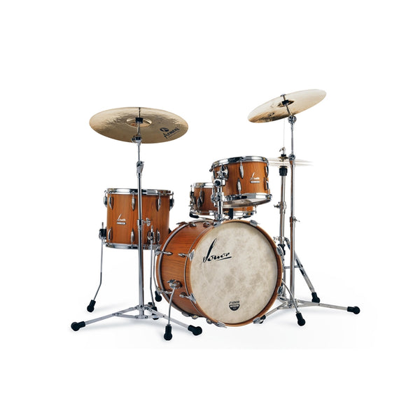 SONOR VINTAGE 320 Shell Drumset WithMount Teak Semi-Glos