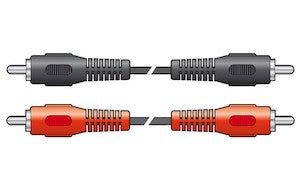 CX402-1 Cable 2RCA-2RCA M 1.5m Bulk